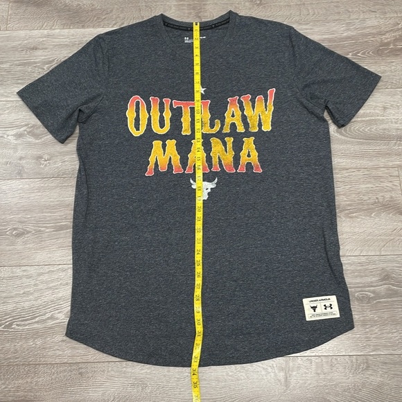 NWOT Under Armour Project Rock Outlaw Mana Short Sleeve Graphic Tee XL - Picture 8 of 13